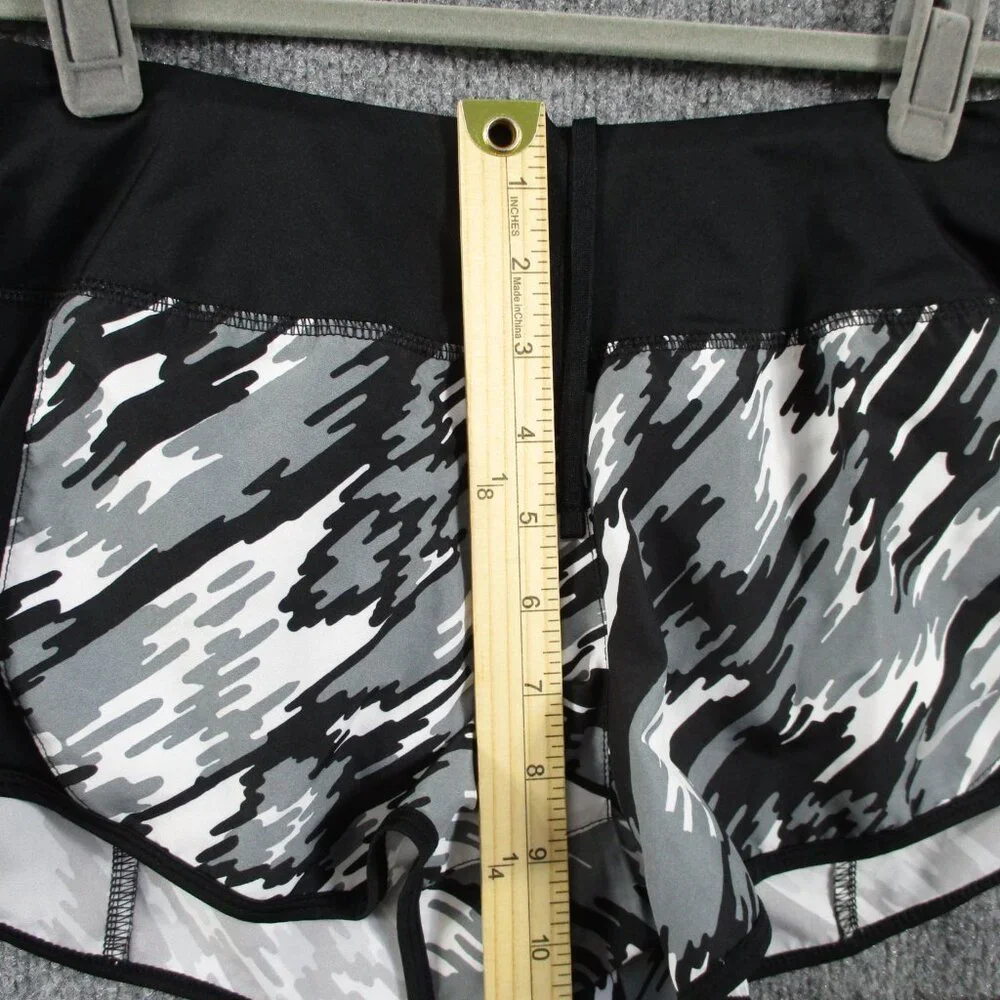 Nike Shorts Women S Black Dri Fit Geometric Athletic Run Lined Inside Pockets - Picture 10 of 12